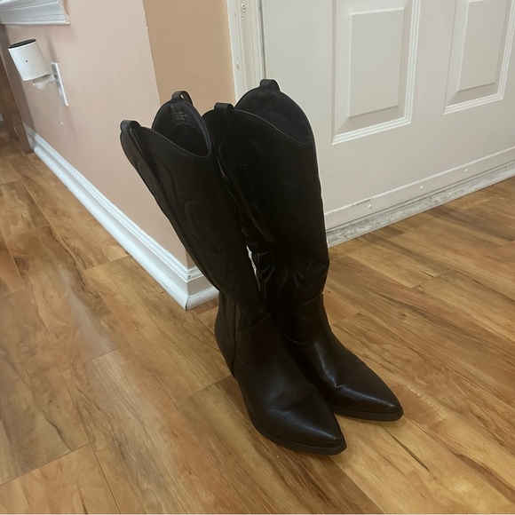 Black cowgirl boots coconuts by Matisse - Picture 3 of 5